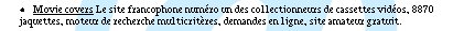 Web-Selection